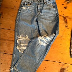 American eagle baggy high rise jeans